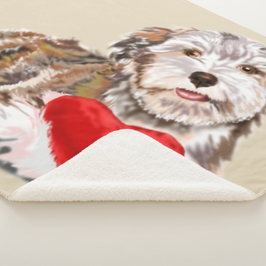 Schattigee hond Sherpa Blanket Deken (3/4)