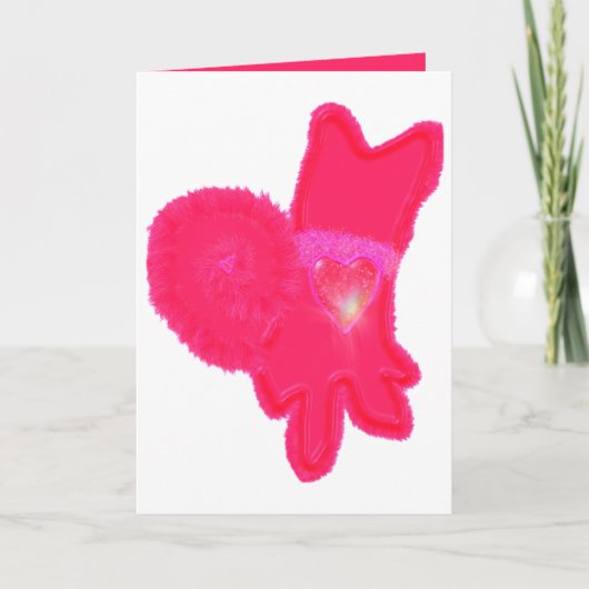 Schattigee hond Tu B'Av ט״ו באב kaart (Voorkant)