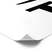 Schattigee Honden Boeken Hot Tea Modern Typografie Poster (Hoek)