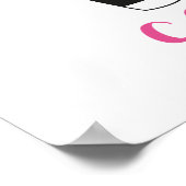 Schattigee Honden Boeken Koffie Moderne Typografie Poster (Hoek)