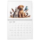 Schattigee honden en katten beste vrienden kalender (Mar 2027)