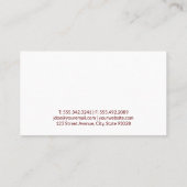 Schattigee honden en katten | dierenasiel | traine visitekaartje (Achterkant)