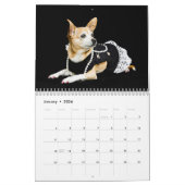 Schattigee Honden Foto Art Design 2024Maandelijks Kalender (Jan 2026)