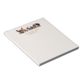 Schattigee honden Grooming Service Business Notitieblok (Schuin)