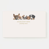 Schattigee honden Grooming Service Business Post-i Post-it® Notes (Voorkant)