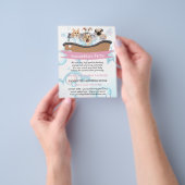Schattigee Honden Katten Spa Sitter Groom PetCare  Flyer (Hand)