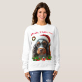 Schattigee honden Kerst T-shirts (Voorkant volledig)