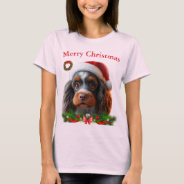 Schattigee honden Kerst T-shirts