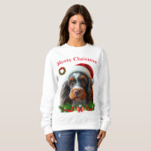 Schattigee honden Kerst T-shirts (Voorkant volledig)