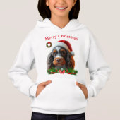 Schattigee honden Kerst T-shirts (Voorkant)