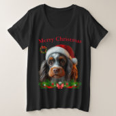 Schattigee honden Kerst T-shirts (Design voorkant)