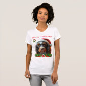 Schattigee honden Kerst T-shirts (Voorkant volledig)
