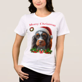 Schattigee honden Kerst T-shirts