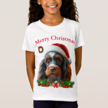 Schattigee honden Kerst T-shirts