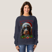 Schattigee honden Kerst T-shirts (Voorkant volledig)