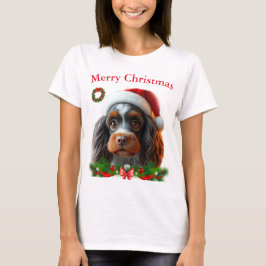 Schattigee honden Kerst T-shirts