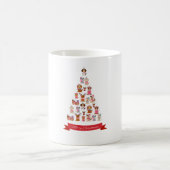 Schattigee honden kerstboom Mok (Center)