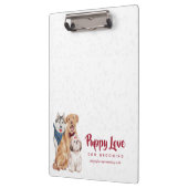 Schattigee Honden met Bandanas & Bowties Klembord (Links)