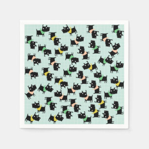 Schattigee honden Papieren servetten