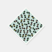 Schattigee honden Papieren servetten (Hoek)