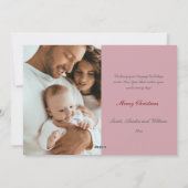 Schattigee Honden Schaatsen Donkerblauw Flat Holid Feestdagenkaart (Achterkant)