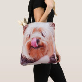 Schattigee honden tas (Dichtbij)