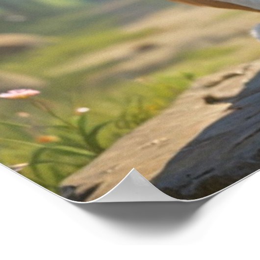 Schattigee honden vierde juli poster (Hoek)