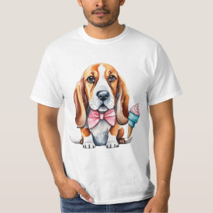 Schattigee hondenetende ijsjes t-shirt