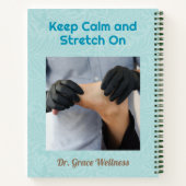 Schattigee hondengeschenken voor fysiotherapeuten notitieboek (Achterkant)