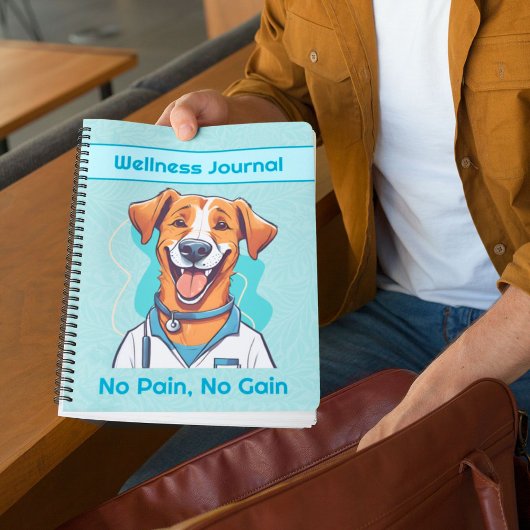 Schattigee hondengeschenken voor fysiotherapeuten notitieboek