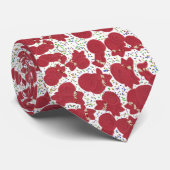 Schattigee hondenkerstverlichting stropdas (Opgerold)