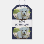 Schattigee Hondenliefhebbers Gepersonaliseerd Foto Cadeaulabel (Voorkant)