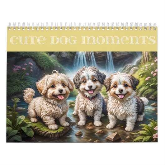 Schattigee hondenmomenten kalender (Hoes)