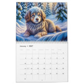 Schattigee hondenmomenten kalender (Jan 2027)