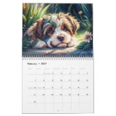 Schattigee hondenmomenten kalender (Feb 2027)