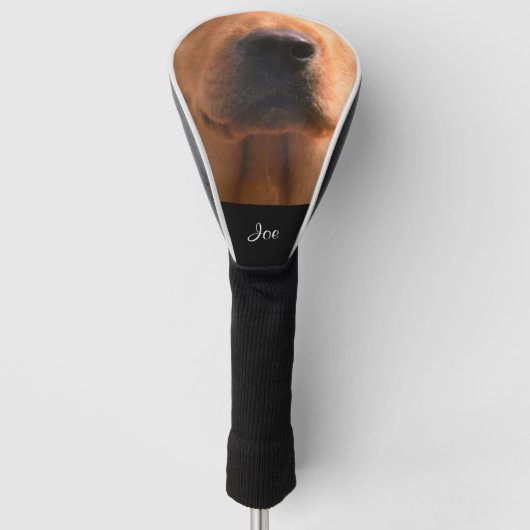 Schattigee Hondenneus Snout 4Jojo Golf Head Hoesje Golfheadcover (Voorkant)