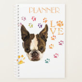 Schattigee hondenplanner planner (Voorkant)