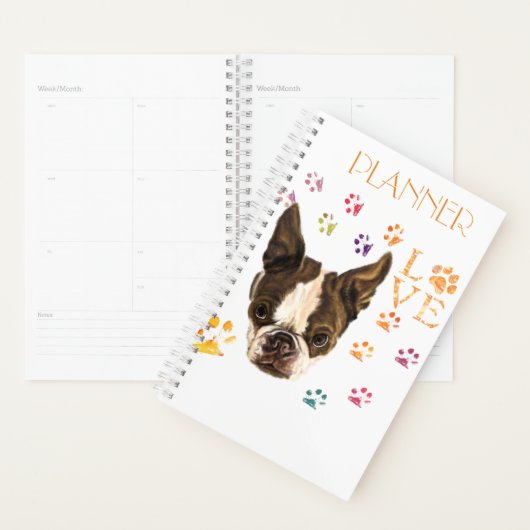 Schattigee hondenplanner planner (Display)