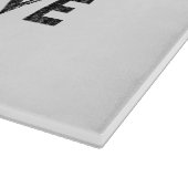 Schattigee hondenpoten blijven passieve redding snijplank (Hoek)