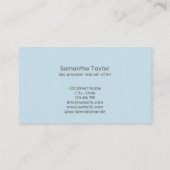 Schattigee hondentrimmer Salon Spa Visitekaartje (Achterkant)