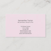 Schattigee hondentrimmer Salon Spa Visitekaartje (Achterkant)