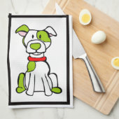 Schattigee hondenvaatdoek - Pitbull Theedoek (Quarter Fold)