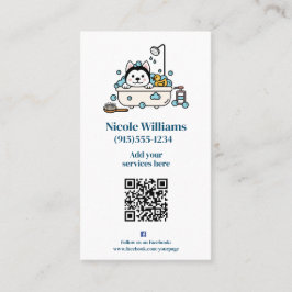 Schattigee hondenverzorging bedrijf visitekaartje