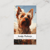 Schattigee hondenverzorging Dierenverzorging Visitekaartje (Voorkant)