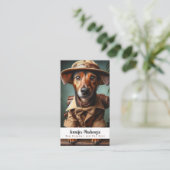 Schattigee hondenverzorging Dierenverzorging Visitekaartje (Staand voorkant)