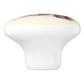 Schattigee hondjes knuffelen keramische knop (Zijkant)