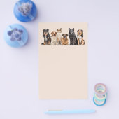 Schattigee hondjes samen flyer (Enkel)