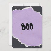 Schattigee hondjes Trick or treat Halloween uitnod Kaart (Achterkant)