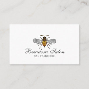 Schattigee Honey Bee Beauty en Hair Salon Visitekaartje