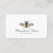 Schattigee Honey Bee Beauty en Hair Salon Visitekaartje (Voorkant)